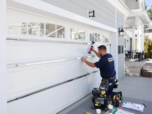 Professional garage door installation by North Haven Garage Door Repair in North Haven