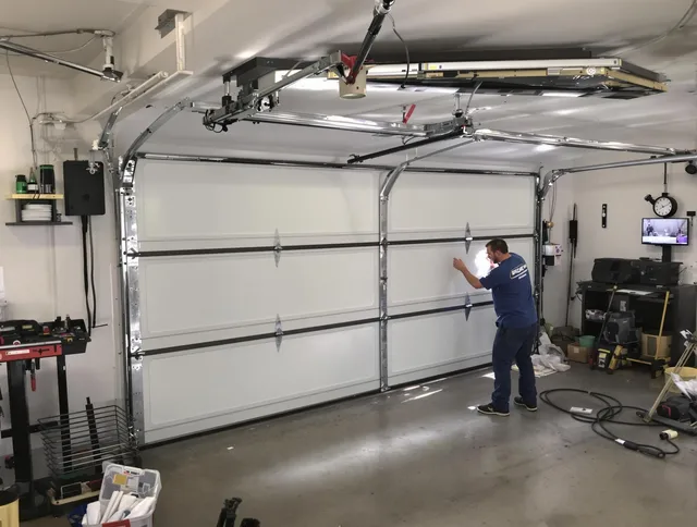 Professional garage door repair service by North Haven Garage Door Repair in North Haven