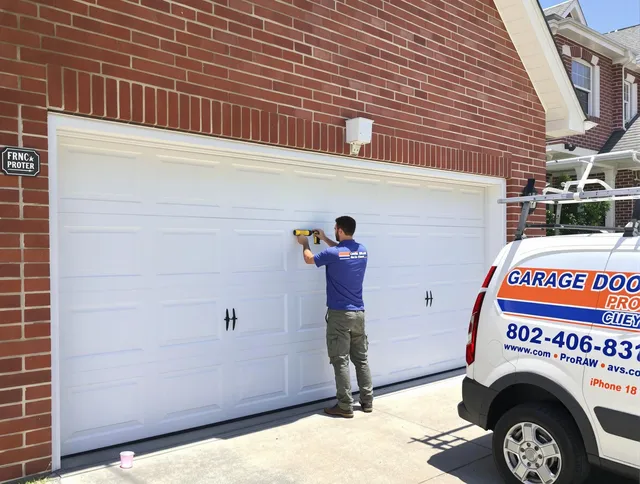 Local garage door repair service by North Haven Garage Door Repair in North Haven