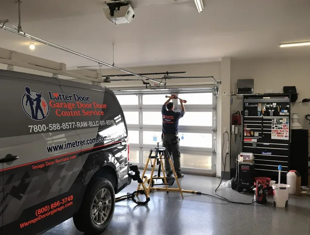 North Haven Garage Door Repair team performing same-day garage door repair in North Haven
